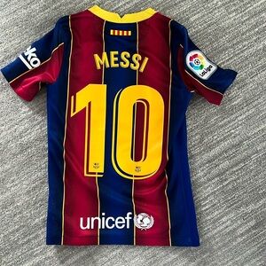 Messi Barcelona Home Jersey size XS 122-128 cm